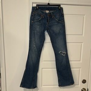 True Religion Dark Blue Flare Jeans